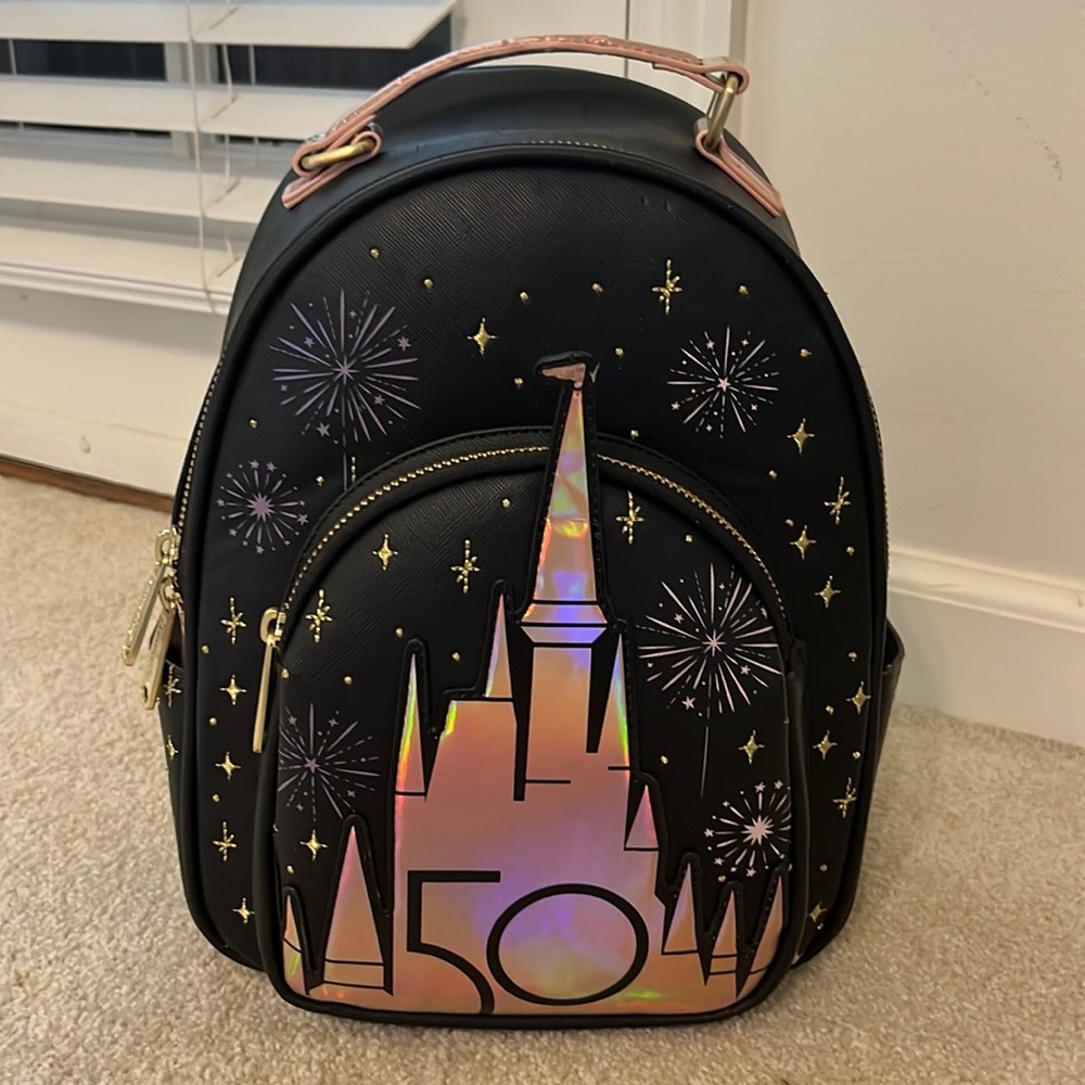 Loungefly Disney Parks 50th Anniversary Backpack